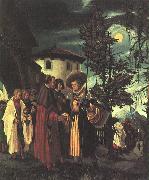 Albrecht Altdorfer The Departure of Saint Florian Spain oil painting artist